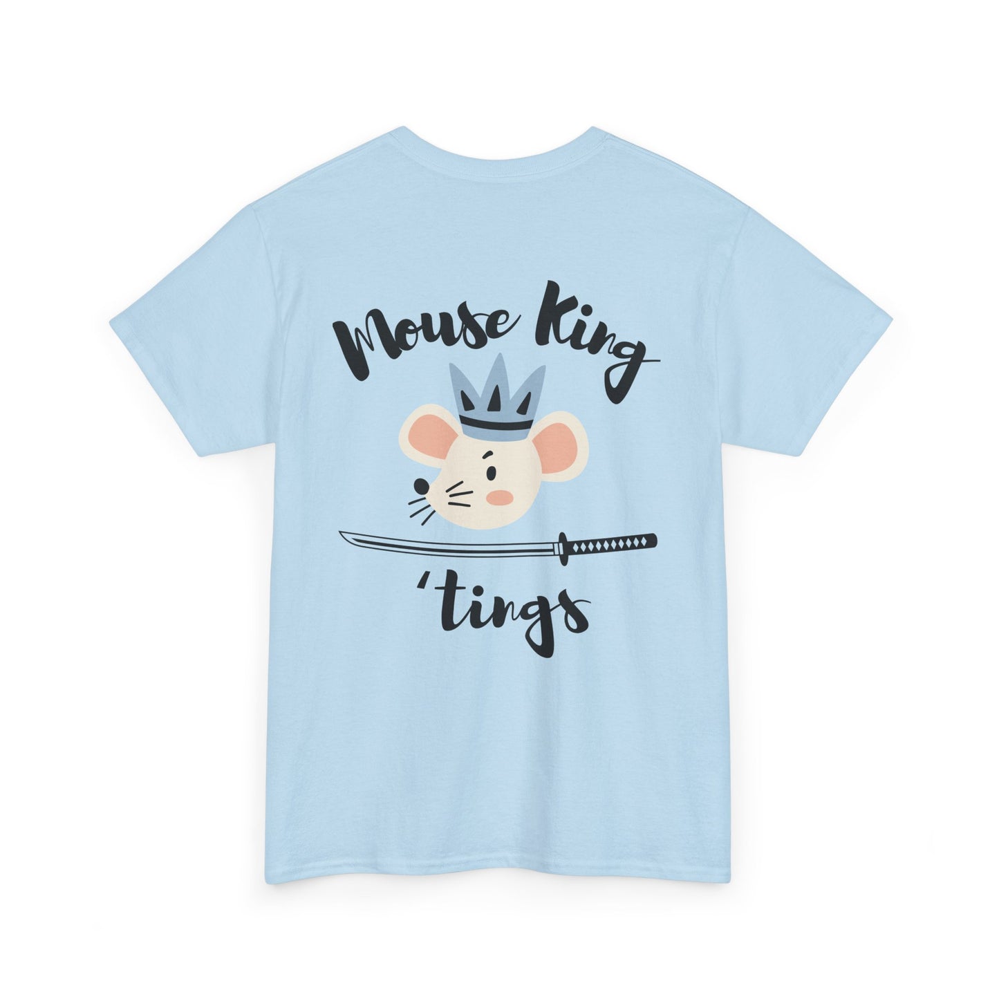 “Mouse King ’Tings” Back Print ADULT T-shirt + “Nutcracker 2025” Front – Unisex Heavy Cotton Tee | Ballet Holiday Dance Apparel