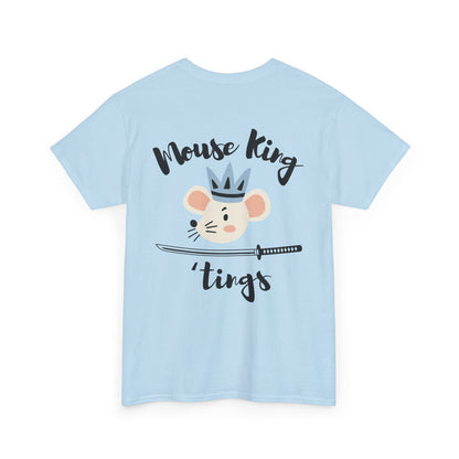 “Mouse King ’Tings” Back Print ADULT T-shirt + “Nutcracker 2025” Front – Unisex Heavy Cotton Tee | Ballet Holiday Dance Apparel
