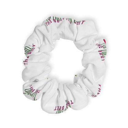 "Turnip the Beet” Scrunchie – Funny Dance Pun Hair Accessory with Cute Pepper Graphic