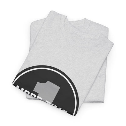 "One More Time is a Lie" Unisex Heavy Cotton Tee – Bold Emblem Dance Graphic Shirt for Dancers, Performers & Rehearsal Warriors