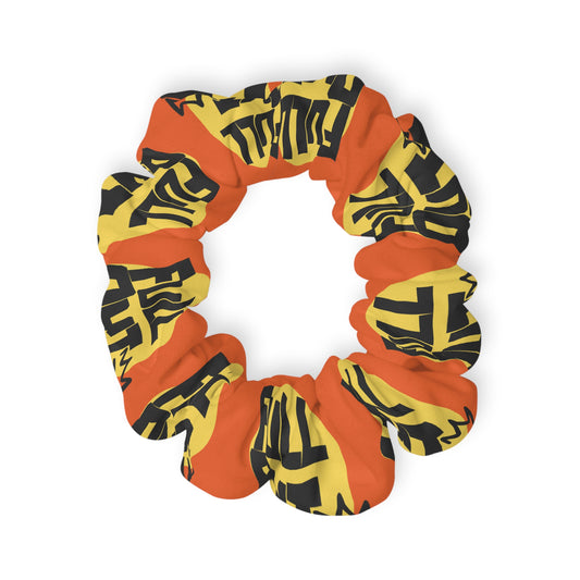“Full Out” Scrunchie – Bold Streetwear-Inspired Dance Hair Accessory for Performers and Hip-Hop Dancers