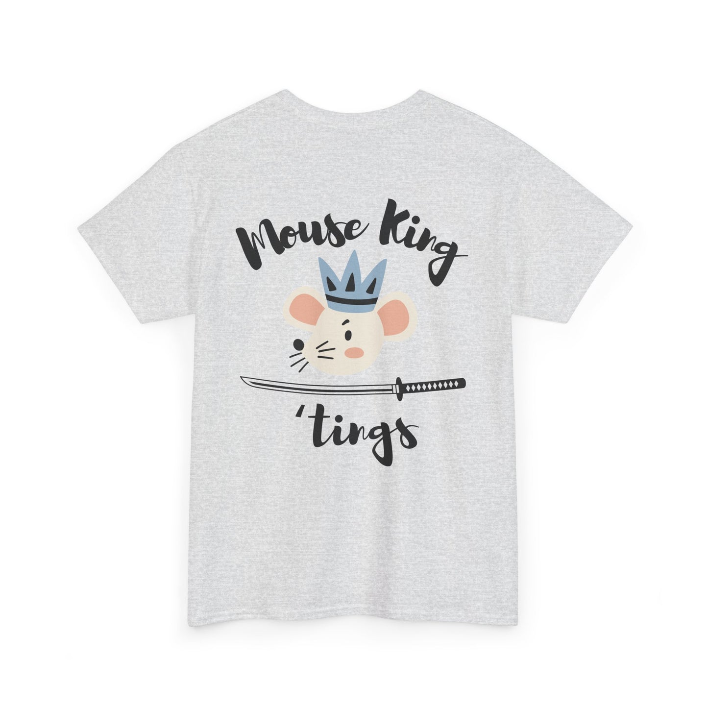 “Mouse King ’Tings” Back Print ADULT T-shirt + “Nutcracker 2025” Front – Unisex Heavy Cotton Tee | Ballet Holiday Dance Apparel