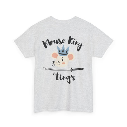 “Mouse King ’Tings” Back Print ADULT T-shirt + “Nutcracker 2025” Front – Unisex Heavy Cotton Tee | Ballet Holiday Dance Apparel