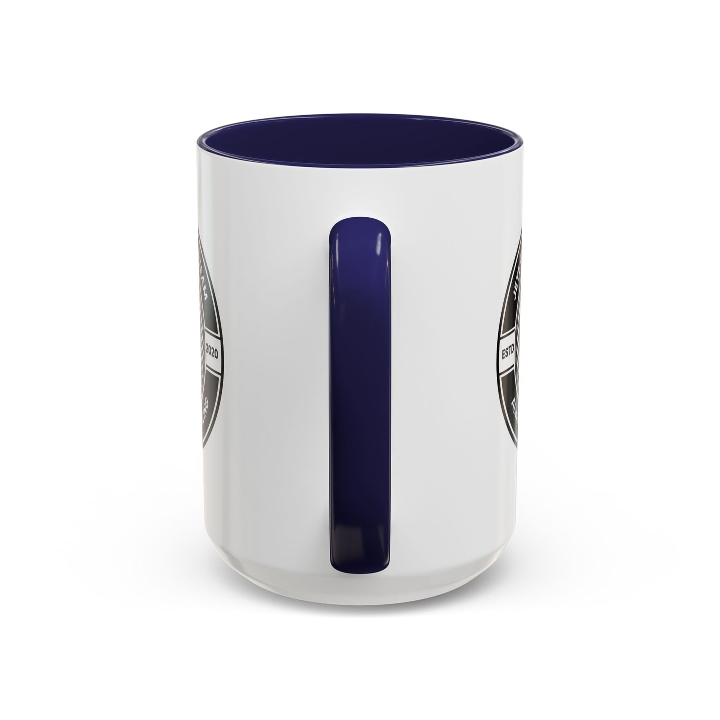 "Jeté Competition Team – Always Keep Dancing" Accent Coffee Mug – Collegiate Style Ceramic Mug for Dancers and Studio Teams