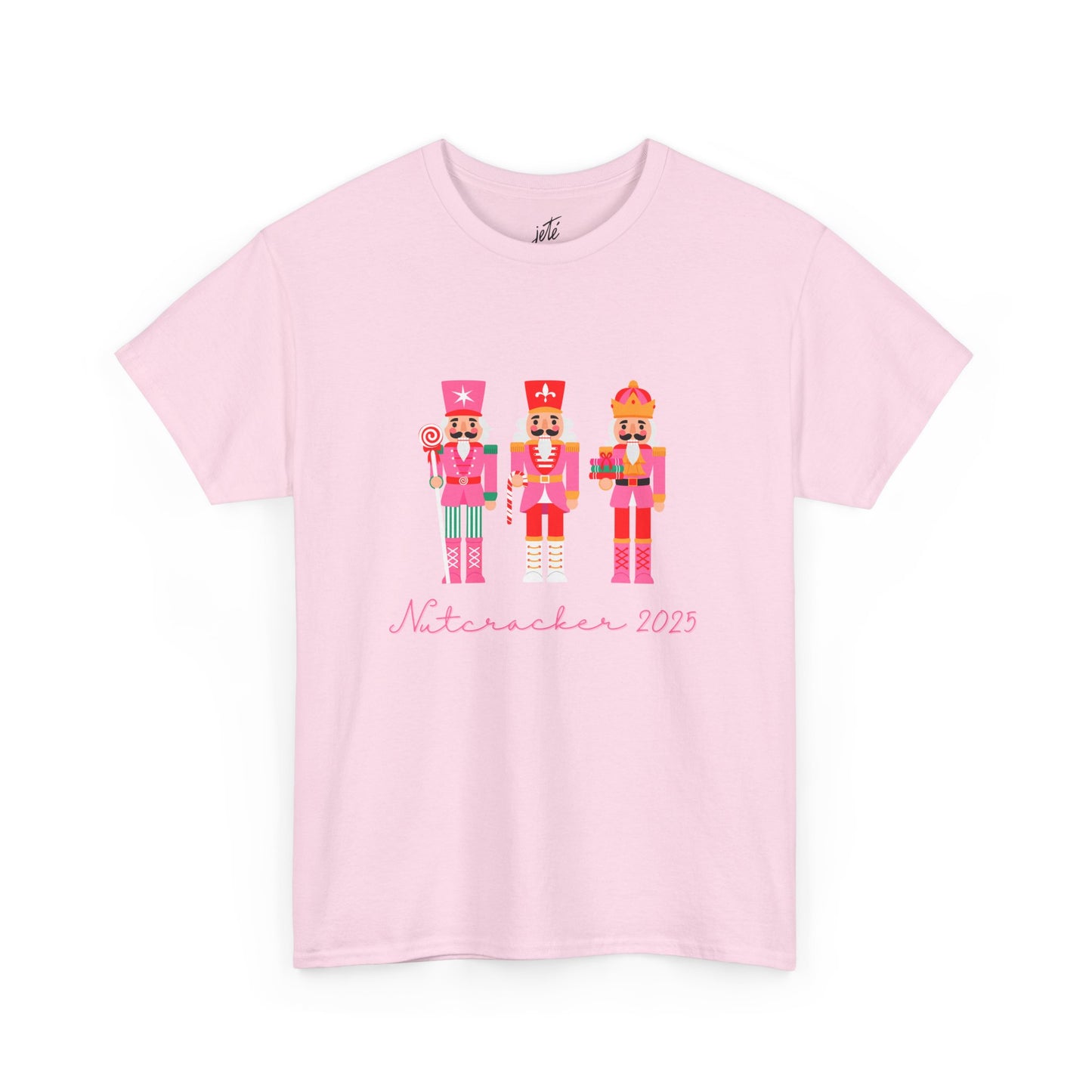 “Nutcracker 2025” ADULT Tee – Unisex Heavy Blend Cotton Tee | Ballet Holiday Dance T-Shirt for Dancers