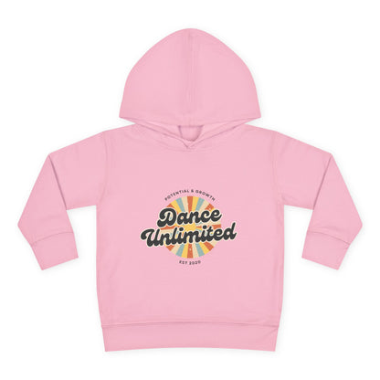 “Dance Unlimited - Potential & Growth” Toddler Fleece Hoodie – Retro Dance Graphic Sweatshirt