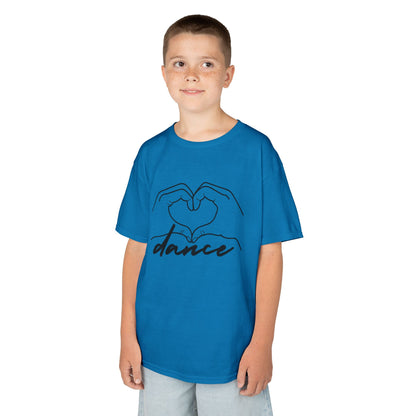 "Dance" Heart Hands Youth Short Sleeve Tee – Heart Hands Graphic Dance Lover T-Shirt