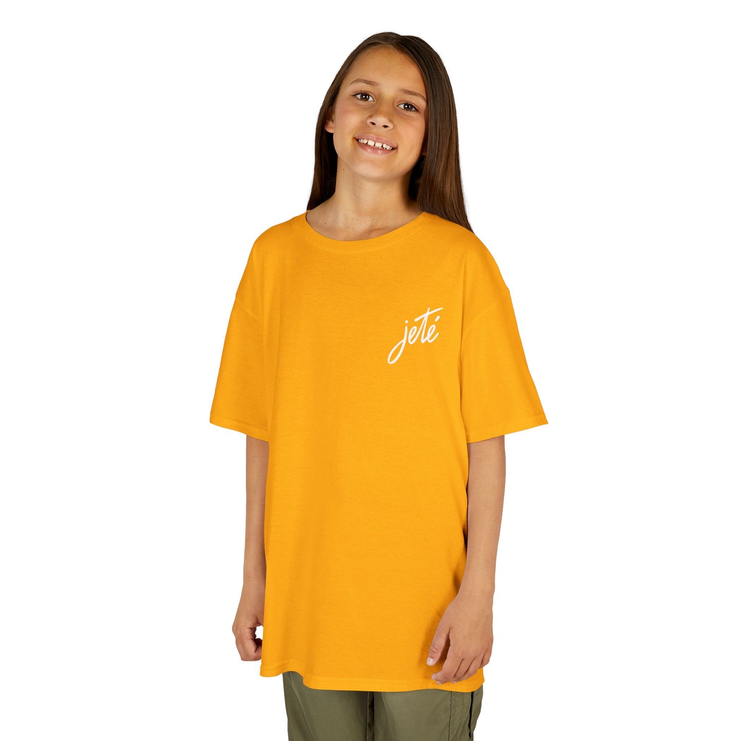 “Jeté” Official  Logo | Ballet & Dance T-Shirt for Kids & Young Dance Enthusiasts - Youth Short Sleeve Tee