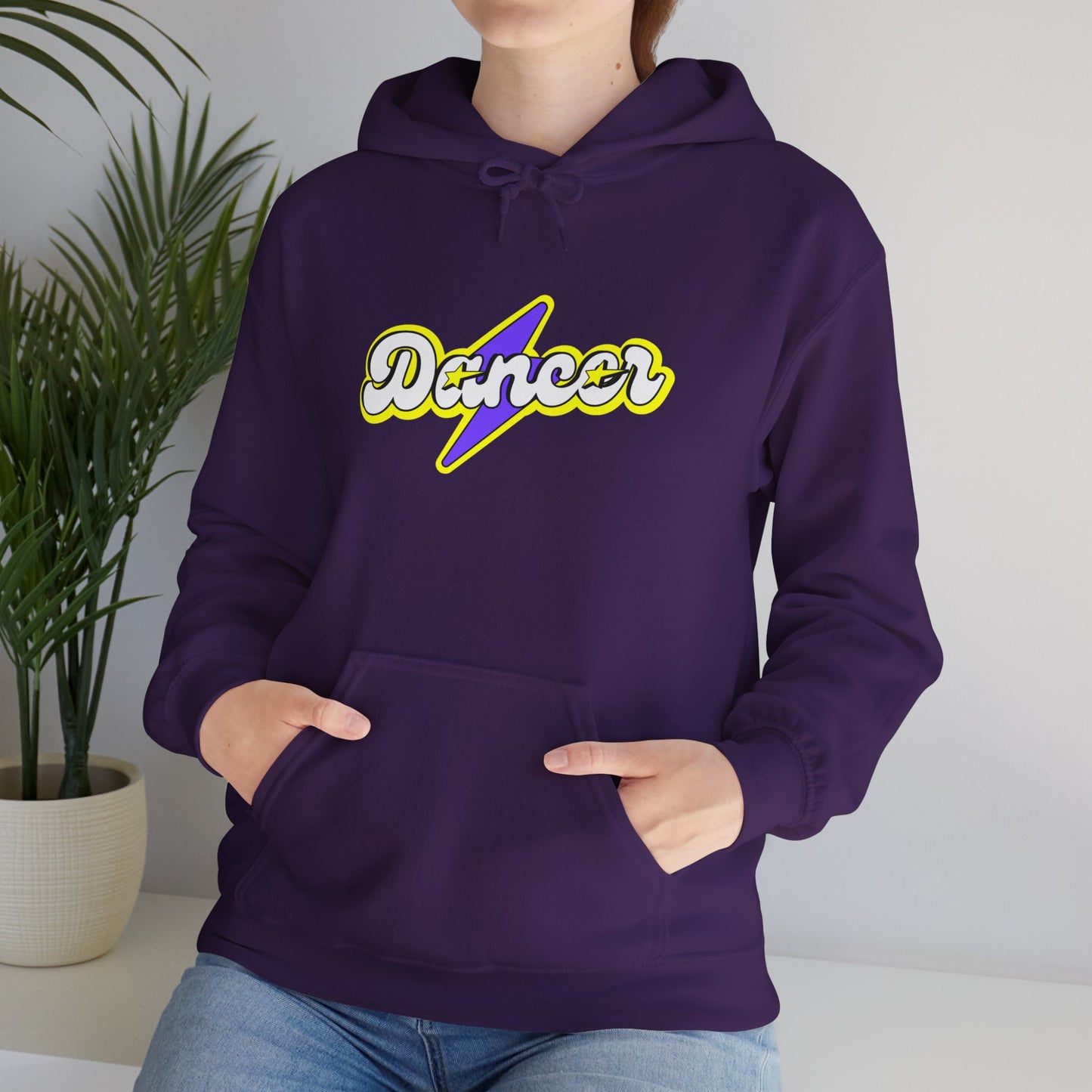 "Dancer" Superpower Unisex Hoodie – Superhero-Inspired Dance Graphic Sweatshirt