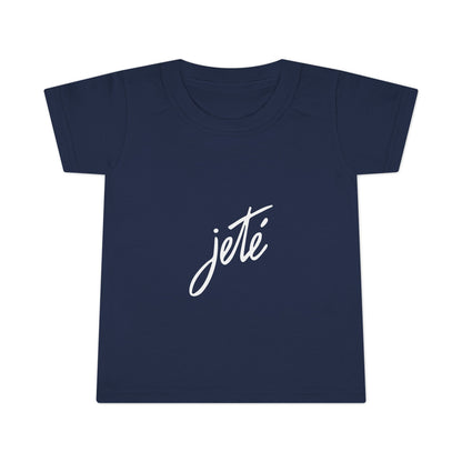 “Jeté” Official Logo | Ballet & Dance T-Shirt for Toddlers & Young Dance Enthusiasts - Toddler Short Sleeve Tee