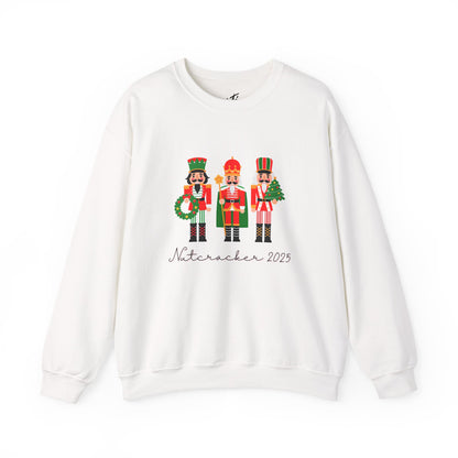 “Nutcracker 2025” ADULT Sweatshirt – Unisex Heavy Blend Crewneck | Ballet Holiday Dance Sweatshirt for Dancers