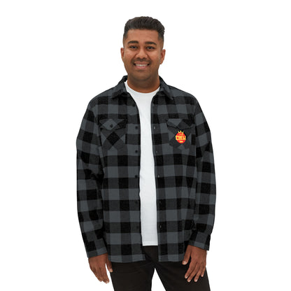 "Full Out" Flannel Shirt – Unisex Streetwear Style Button-Up from the Full Out Premium Collection