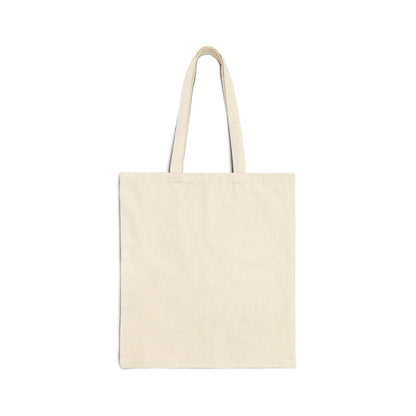 "Tombé Pas de Bourrée" Canvas Tote Bag – Ballet Dancer Graphic Dance Tote for Ballet Lovers & Dance Enthusiasts | Dance-Themed Reusable Bag