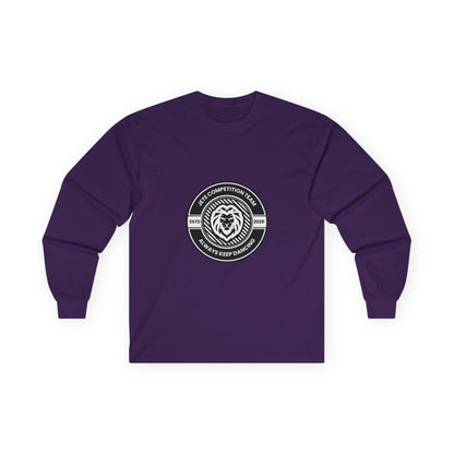 "Jeté Competition Team – Always Keep Dancing" Unisex Long Sleeve Tee – Collegiate-Inspired Dance Team Shirt for Performers, Studios & Spirit Wear