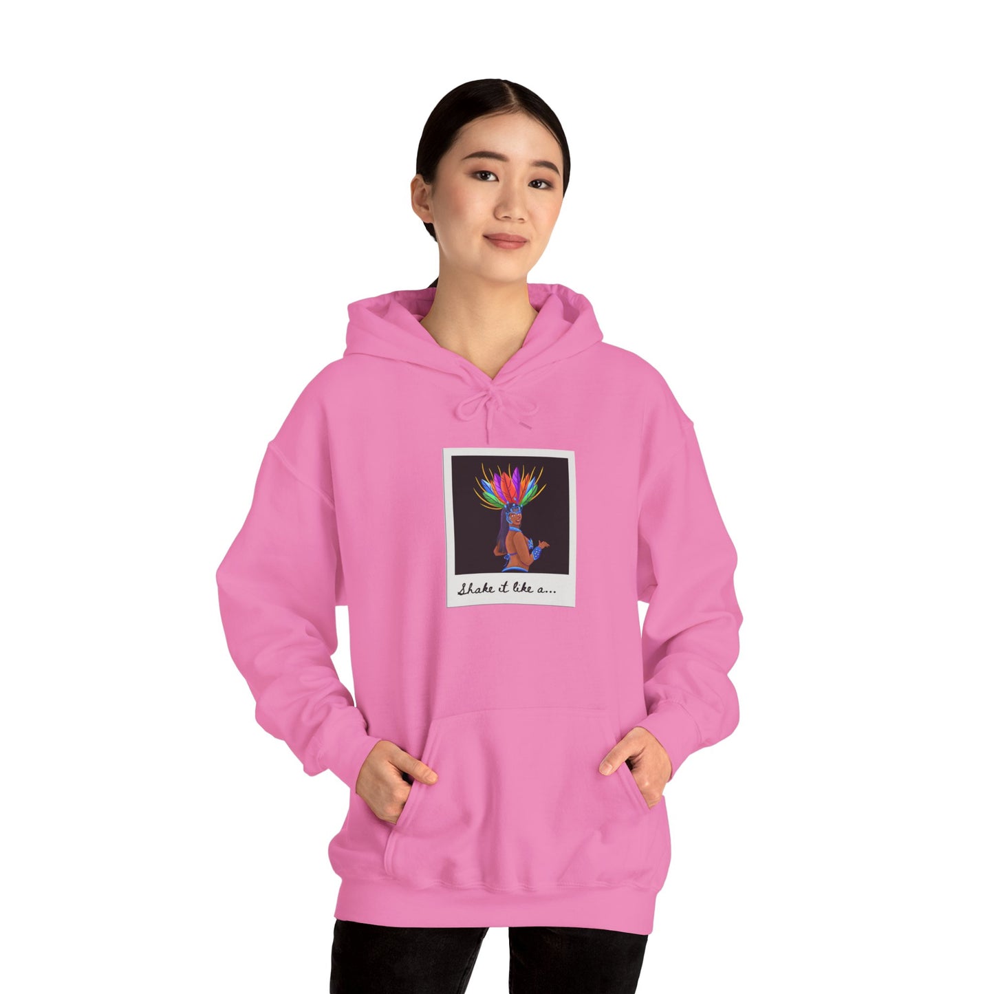 "Shake It Like a... Samba Dancer" Unisex Dance Hoodie – Carnival-Inspired Graphic Sweatshirt