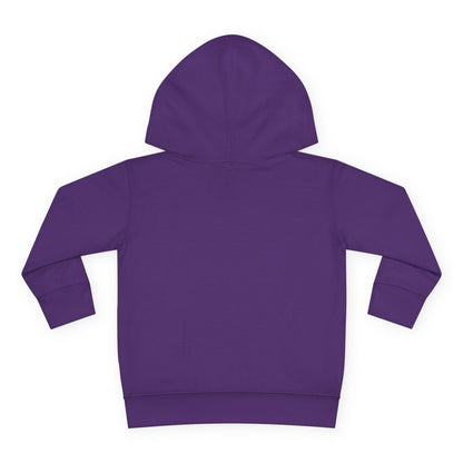 "Dancer Vibes" Toddler Pullover Hoodie – Colorful Dance-Themed Text Graphic Fleece Sweatshirt for Kids