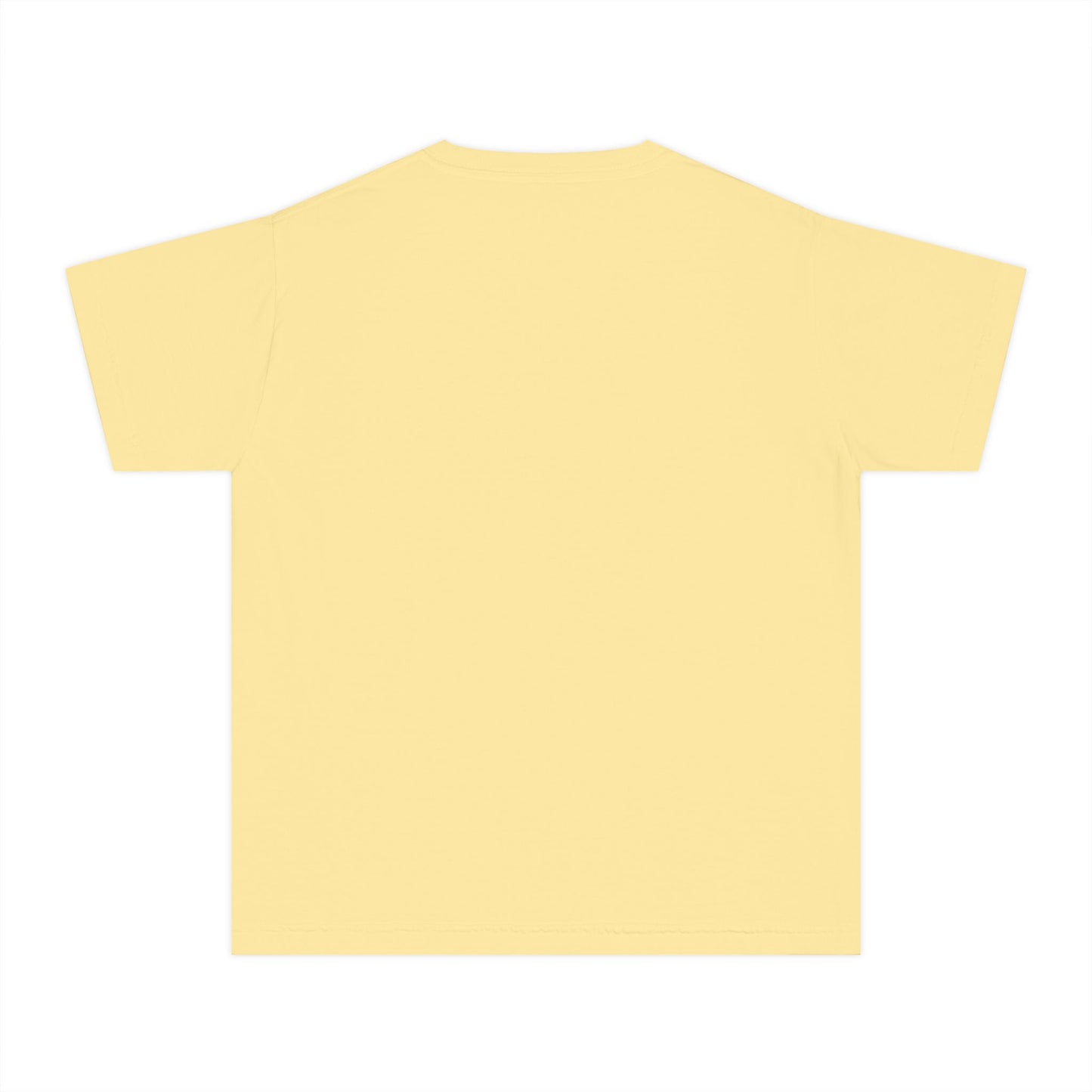 “Dance Mode On" Comfort Colors Youth Midweight  T-Shirt – Pastel Stars & Smiley Face Dance Graphic Tee for Kids