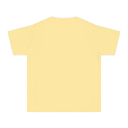 “Dance Mode On" Comfort Colors Youth Midweight  T-Shirt – Pastel Stars & Smiley Face Dance Graphic Tee for Kids