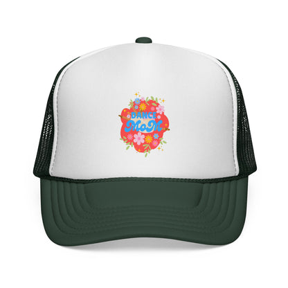 "Dance Mom" Trucker Hat – Adjustable Mesh Cap for Teens & Adults | Dance Parent Gift