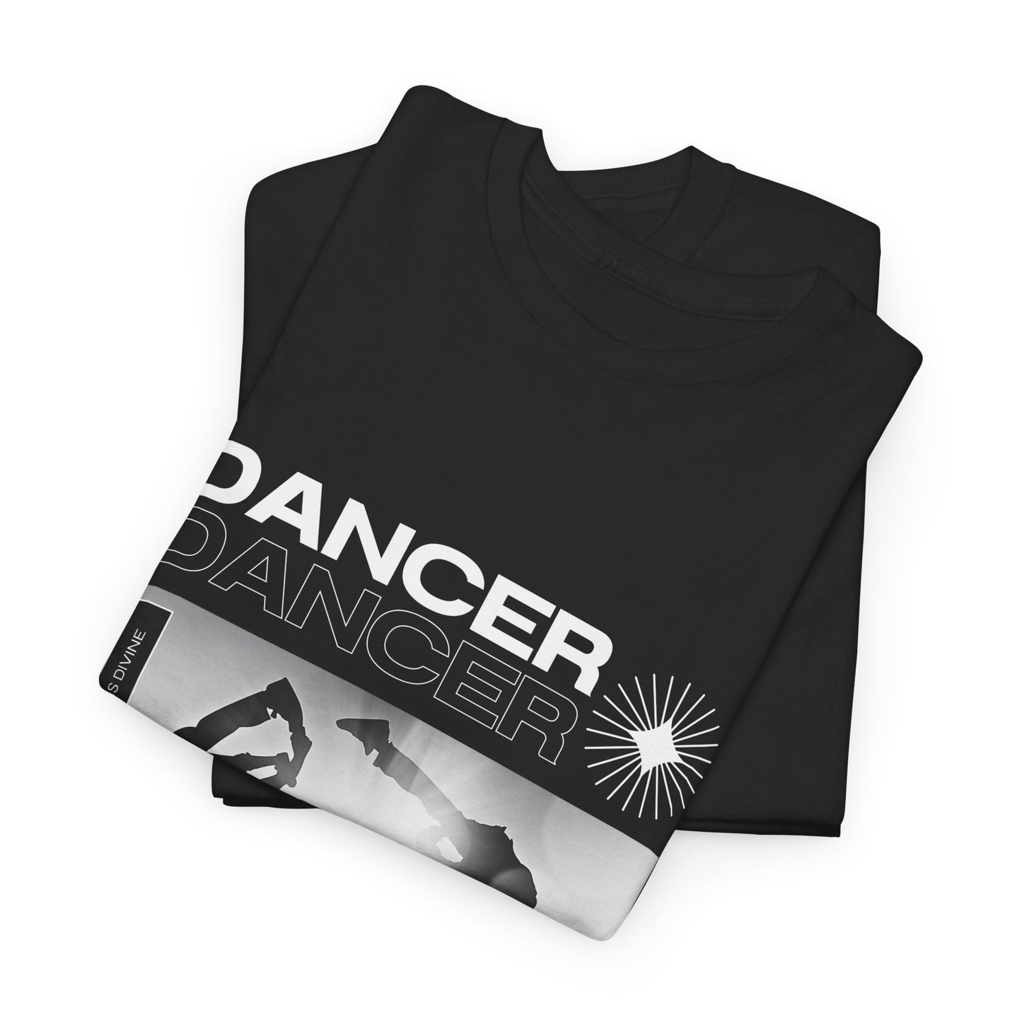 “Dancer” Graphic with Breakdancer Streetwear-Inspired Design | Hip-Hop Dance T-Shirt for Men & Women | Unisex Heavy Cotton Tee