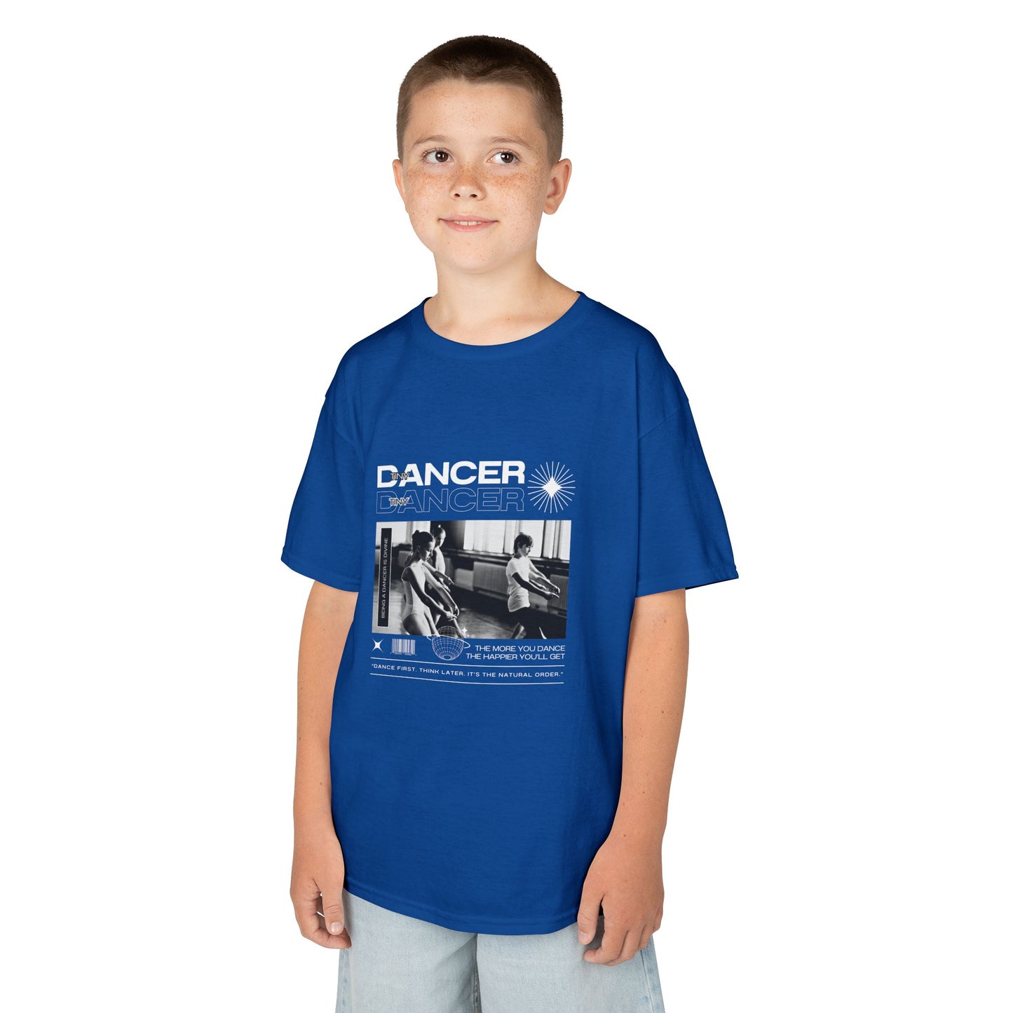 “Dancer” Youth Short Sleeve Tee – Ballet Class Streetwear-Inspired Dance Shirt for Kids