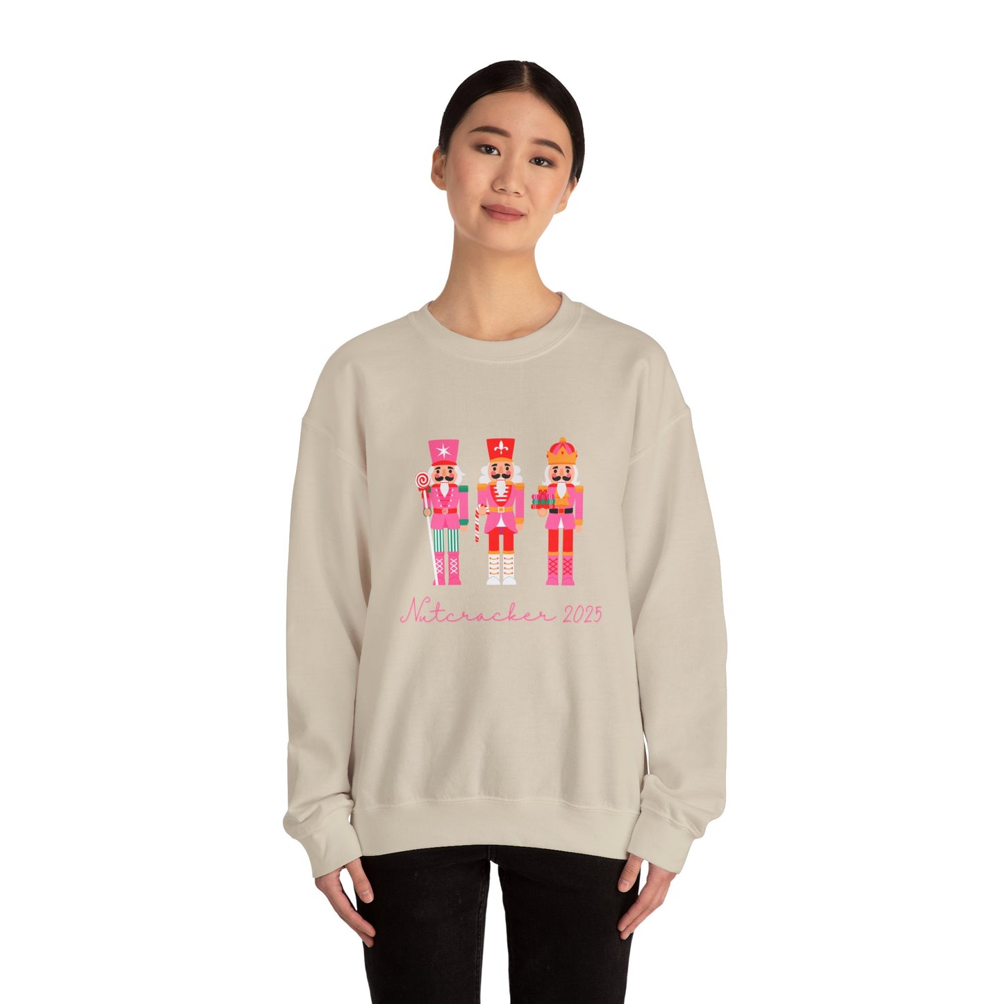 “Nutcracker 2025” ADULT Sweatshirt – Unisex Heavy Blend Crewneck | Ballet Holiday Dance Sweatshirt for Dancers