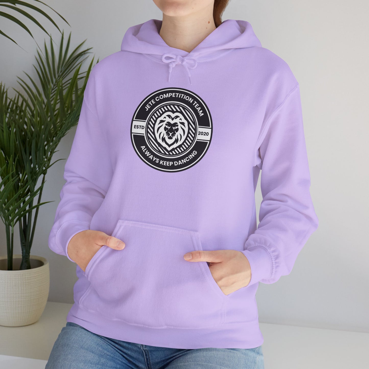 "Jeté Competition Team – Always Keep Dancing" Hoodie  Unisex Collegiate-Inspired Dance Sweatshirt