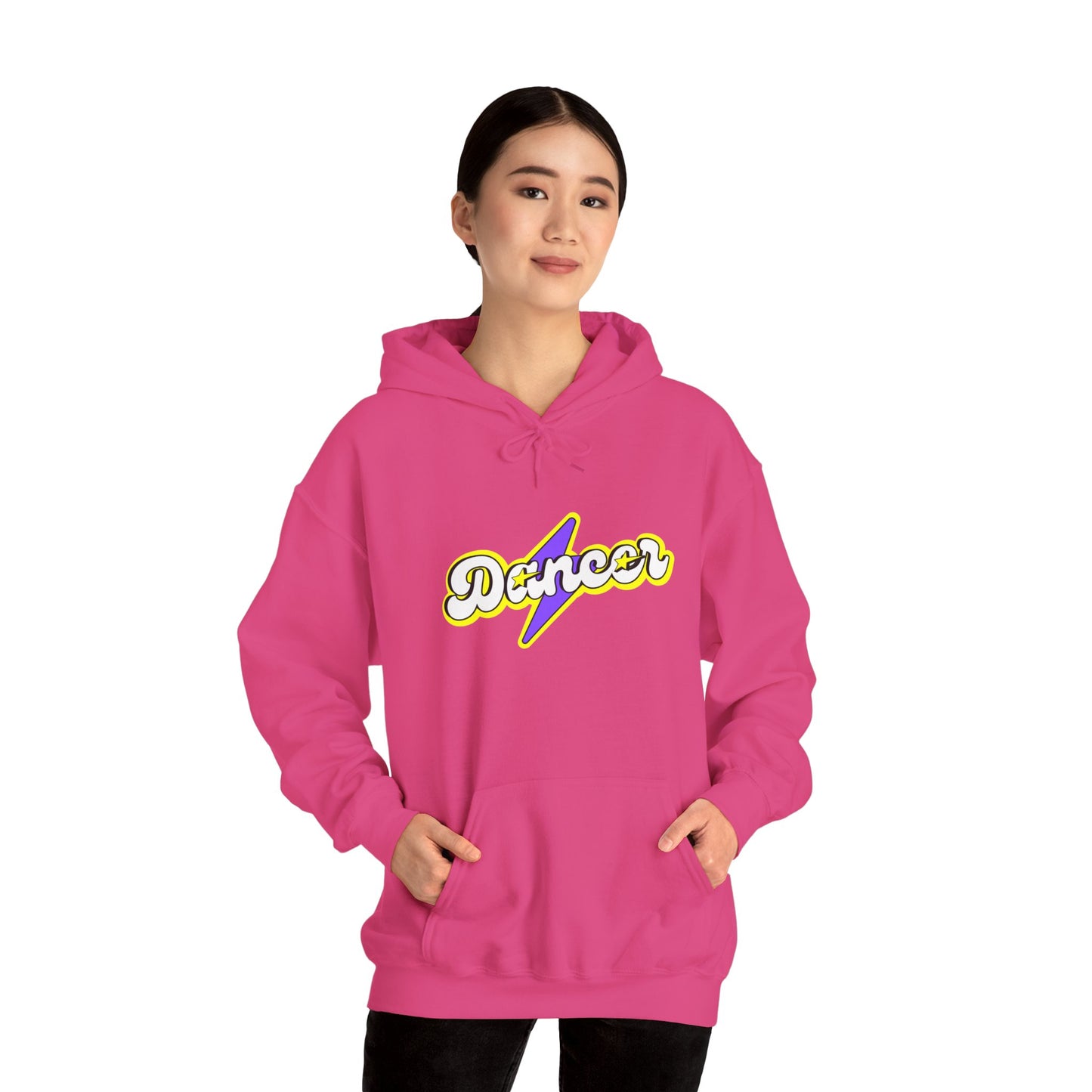 "Dancer" Superpower Unisex Hoodie – Superhero-Inspired Dance Graphic Sweatshirt