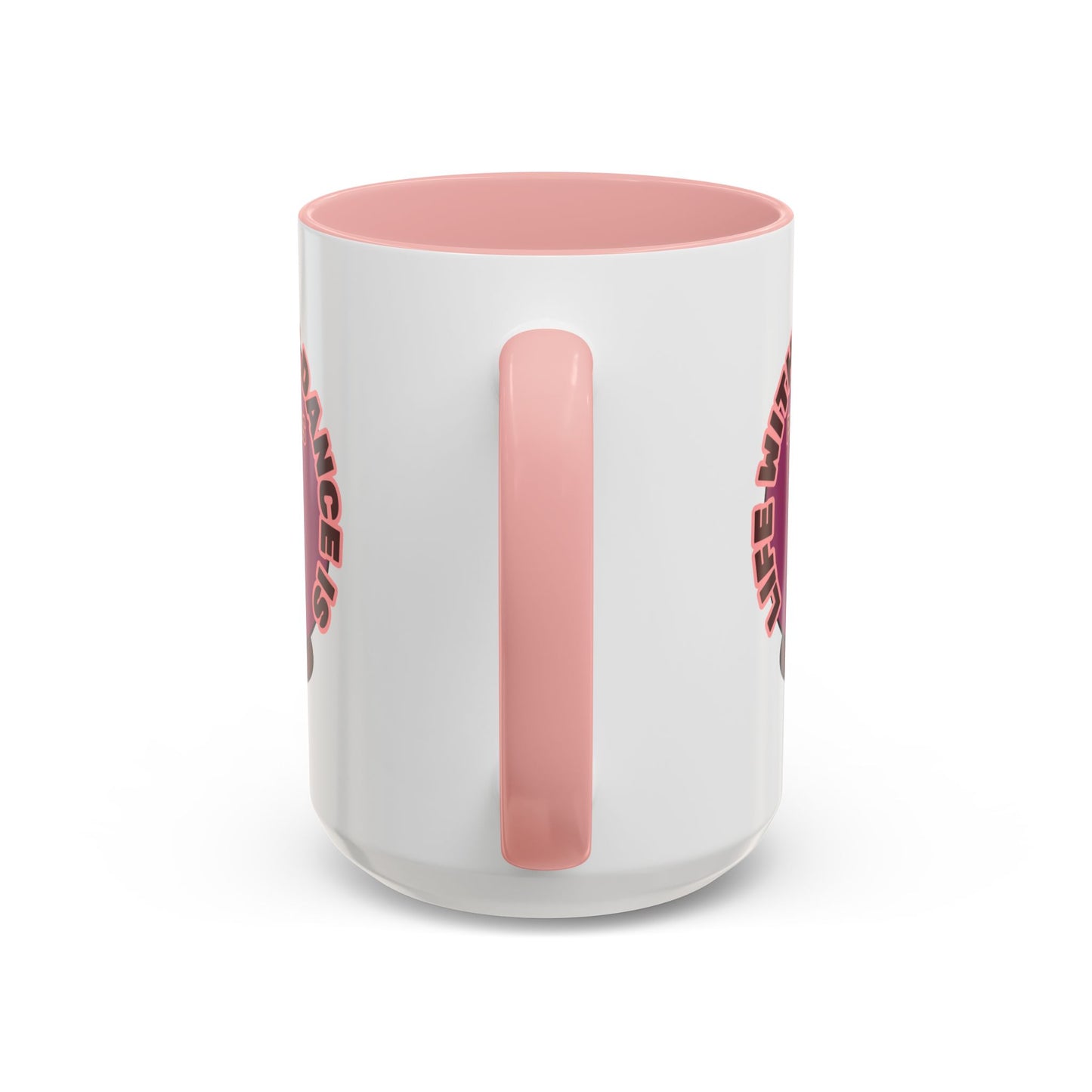 "Life Without Dance Is Pointeless" – Cute Capybara Accent Coffee Mug | Dance-Themed Ceramic Mug for Dancers