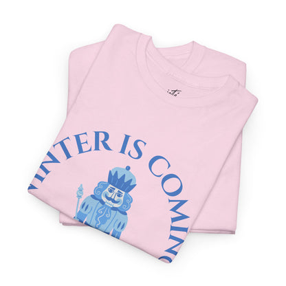 “Winter Is Coming Nutcracker 2025” T-shirt – Unisex Heavy Blend Cotton Tee | Holiday Dance T-shirt for Ballet Dancers