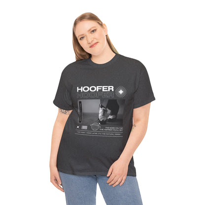 “Hoofer" Tap Dance Unisex Heavy Cotton Tee – Streetwear-Inspired Tap Shoes Graphic T-Shirt for Dancers