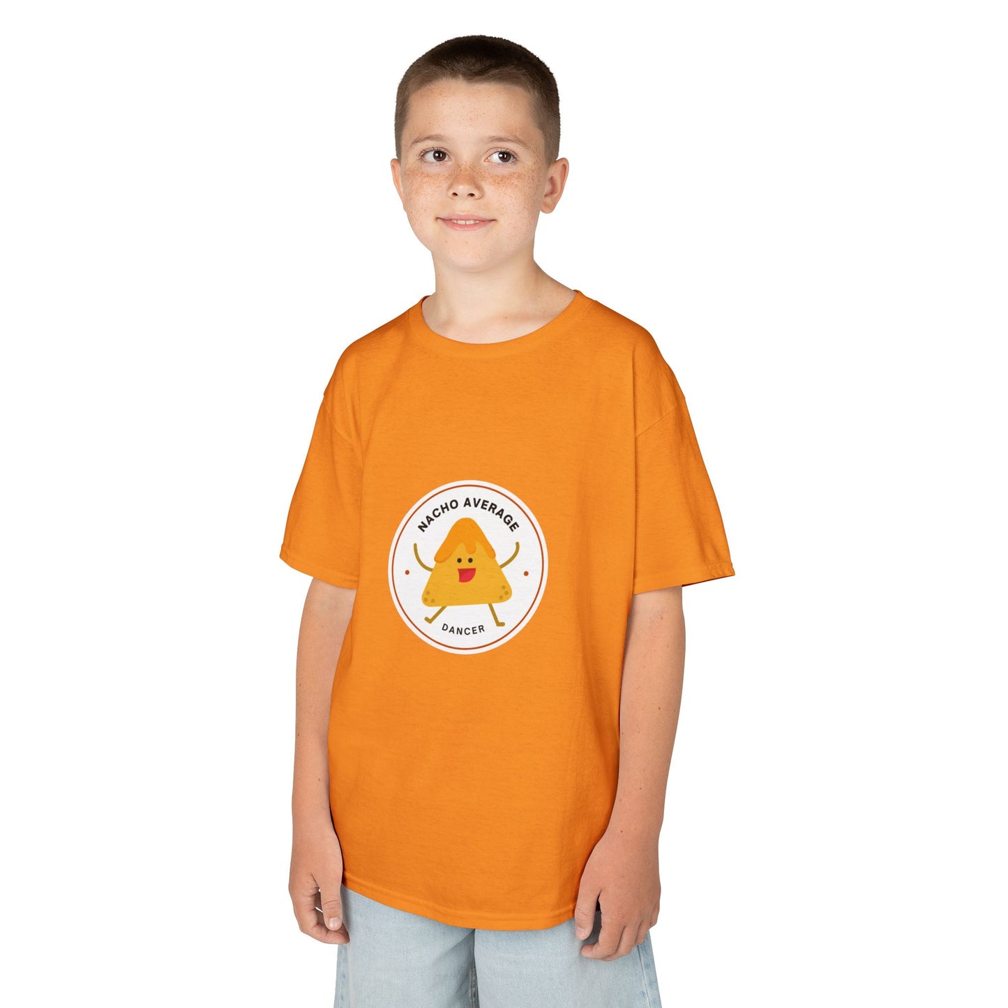 "Nacho Average Dancer" Youth Dance T-Shirt – Cute Nacho Graphic Tee for Kids Who Love to Dance