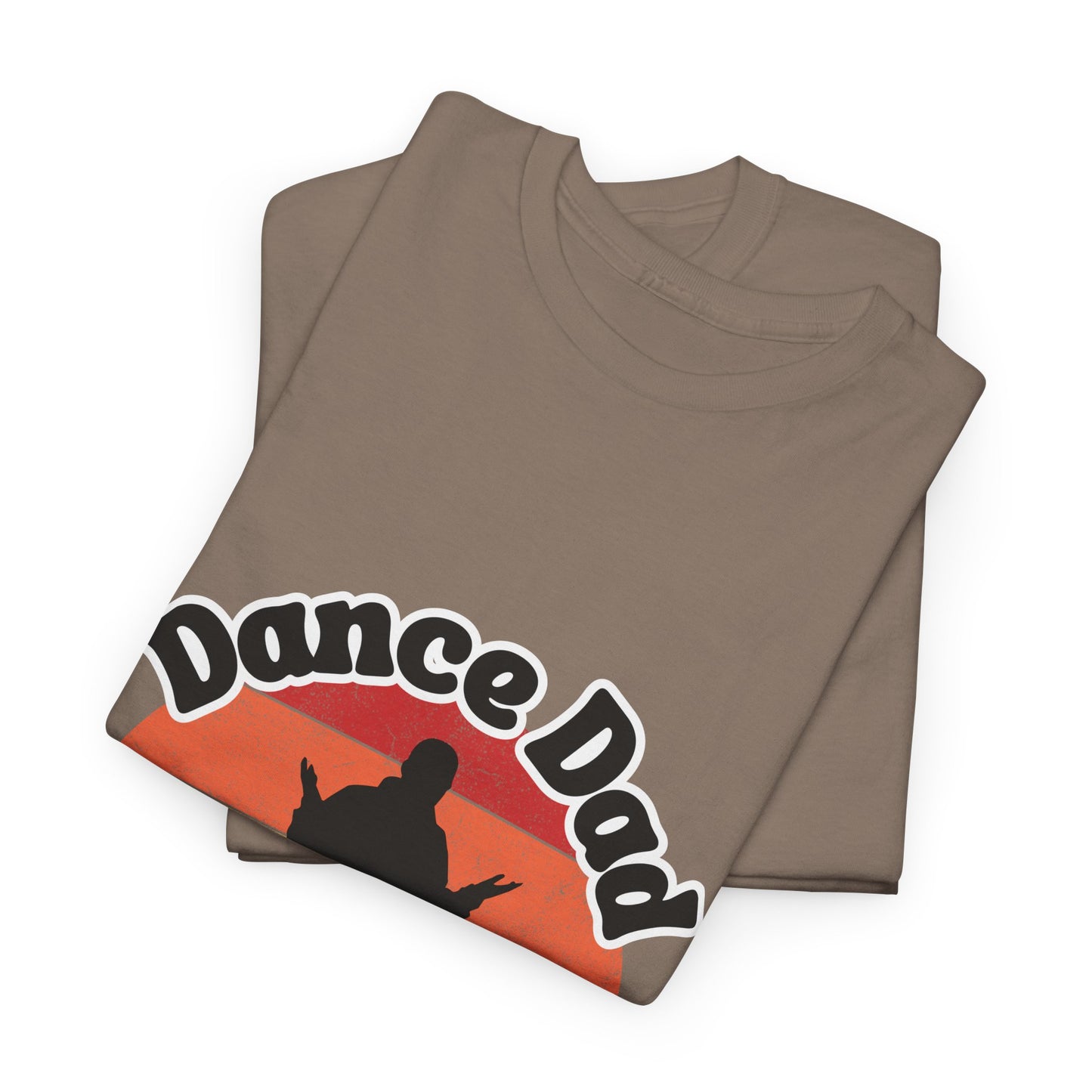 "Dance Dad" Unisex Heavy Cotton Tee – Funny Retro Dance Shirt for Cool Dads