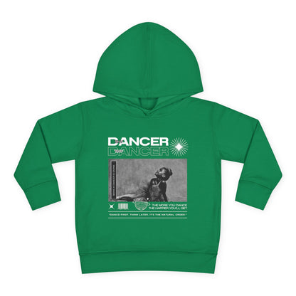 “Tiny Dancer” Toddler Pullover Hoodie – Streetwear-Inspired Ballet Dancer Graphic Sweatshirt for Kids