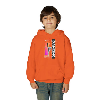 “Dancing” Female Dancer Streetwear Graphic | Unisex Youth Hoodie – Dance Hoodie for Kids & Young Performers