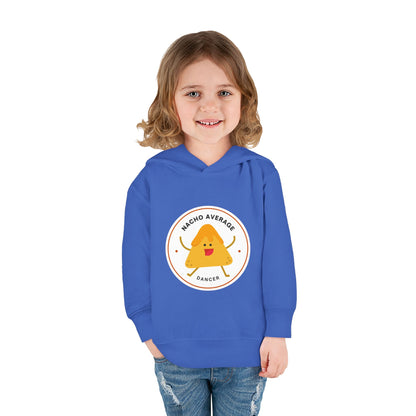 "Nacho Average Dancer" Pullover Fleece Sweatshirt with Cute Nacho Graphic | Funny Dance Gift for Kids - Toddler Dance Hoodie