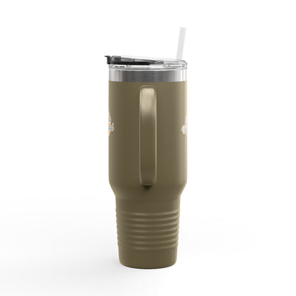 "Dance Unlimited, Potential & Growth" Retro 40oz Insulated Travel Mug – Motivational Dance Tumbler for Growth, Potential & Everyday Inspiration