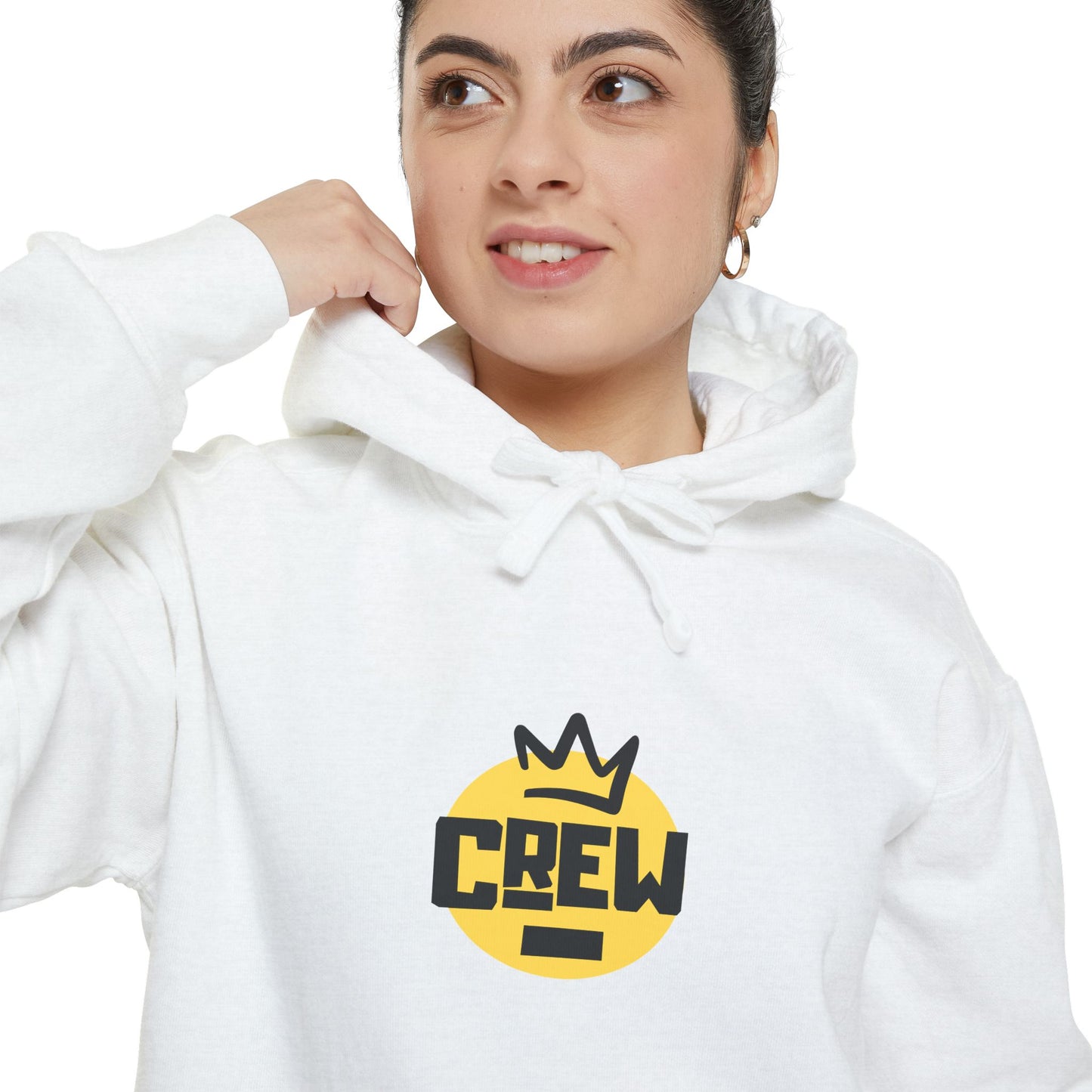Full Out Premium Collection Dance Hoodie – Unisex Streetwear Crew Pullover with "Full Out" Back Graphic and "Crew" Front Design