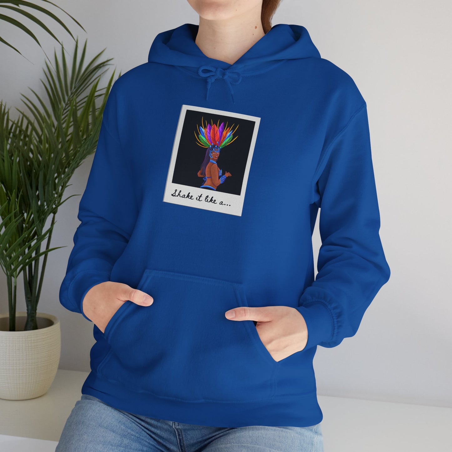 "Shake It Like a... Samba Dancer" Unisex Dance Hoodie – Carnival-Inspired Graphic Sweatshirt