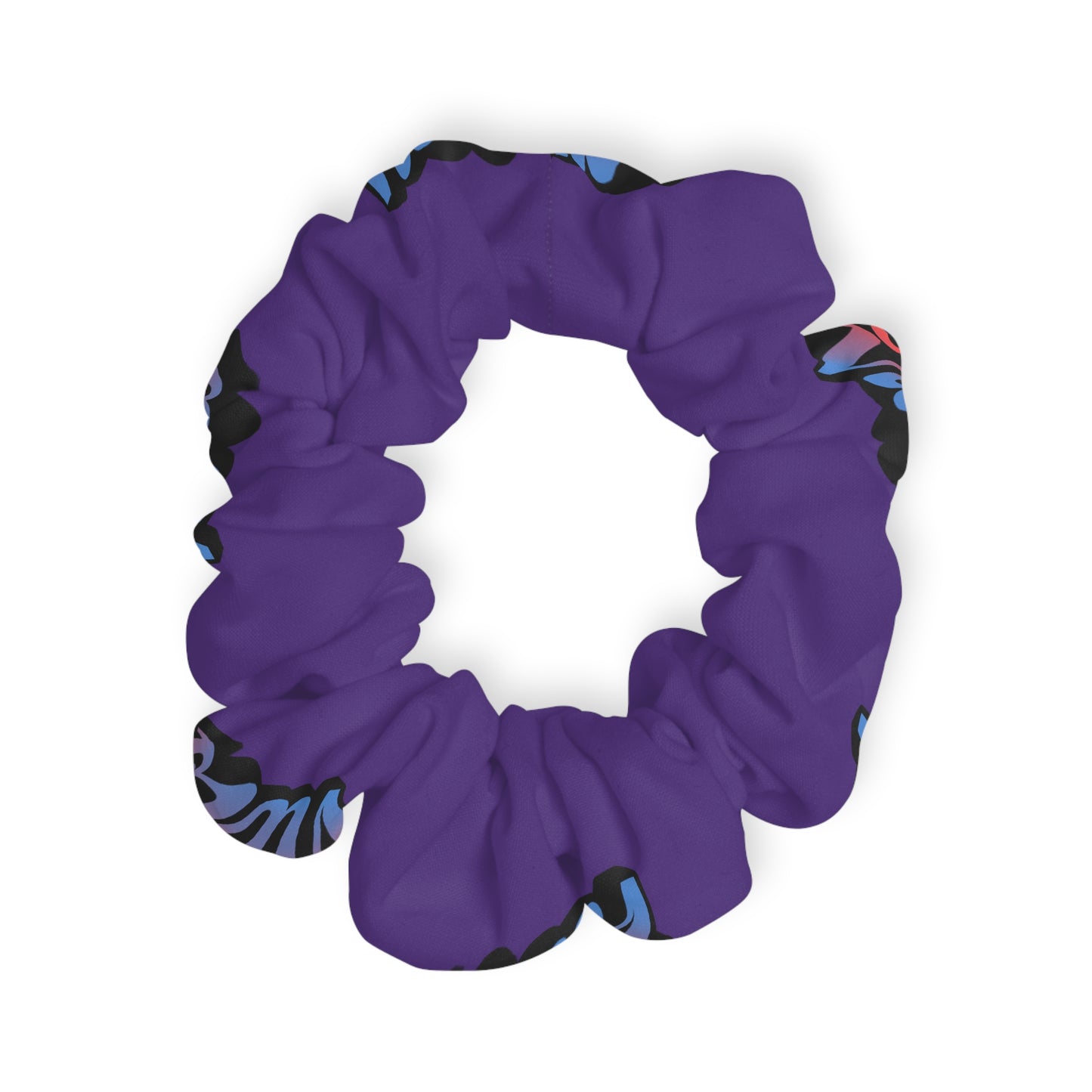 “Dancer Vibes” Scrunchie – Colorful Text Dance Hair Accessory for Performers and Dance Lovers