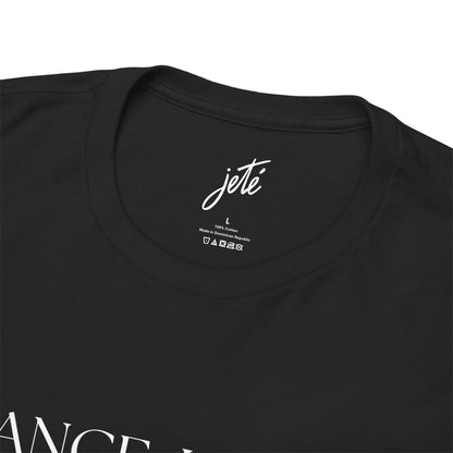 “Dance Is for Everybody” Inclusive Dance T-Shirt – Unisex Heavy Cotton Tee with Optional Back Personalization (Name or Studio)