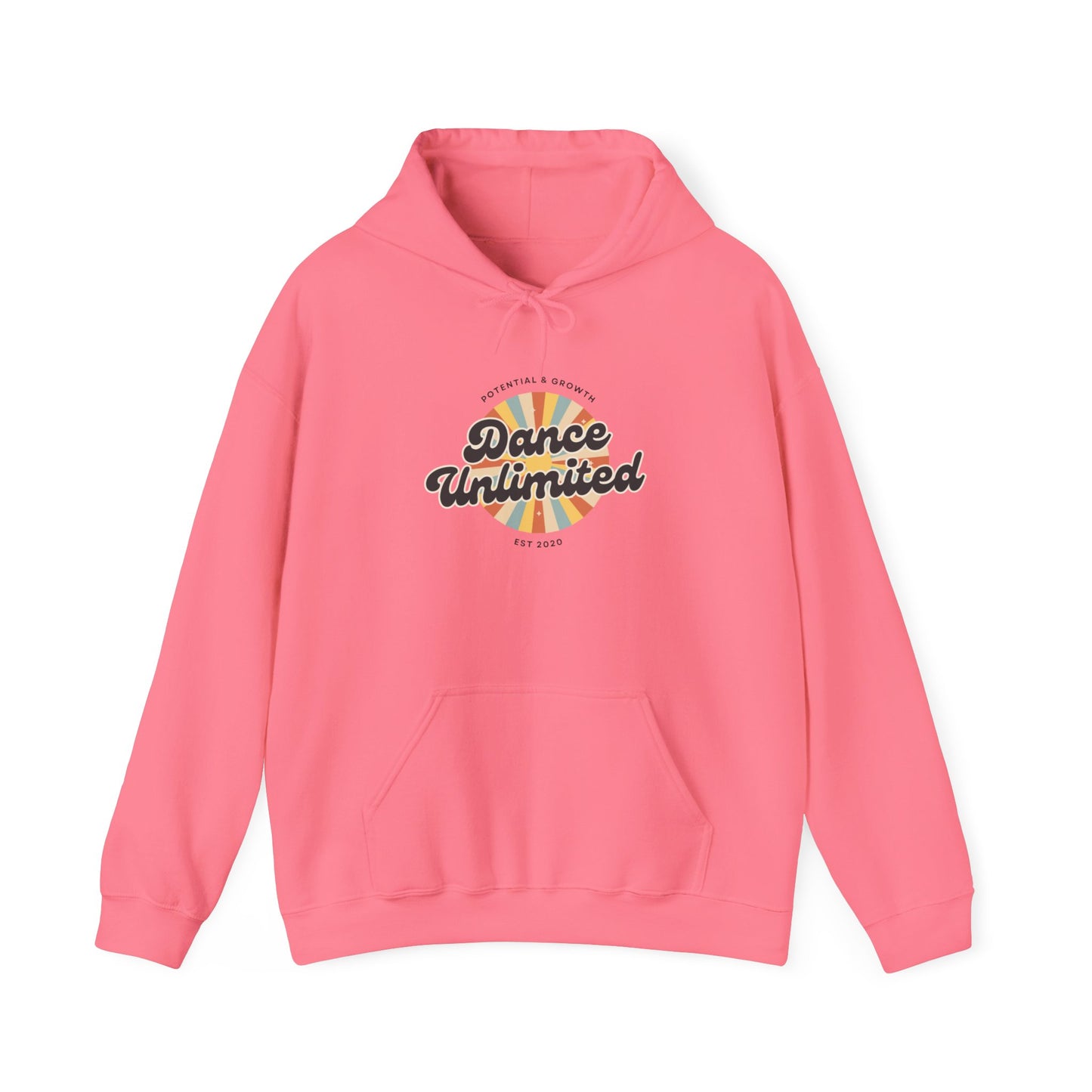 "Dance Unlimited – Potential & Growth" Retro Unisex Hoodie  Dance-Inspired Sweatshirt