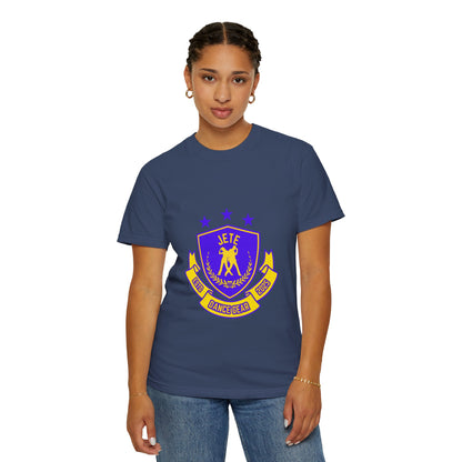 "Jeté Dance Gear" Unisex Garment-Dyed T-Shirt – Collegiate-Style Graphic Tee – Dance Apparel for Dancers & Performers