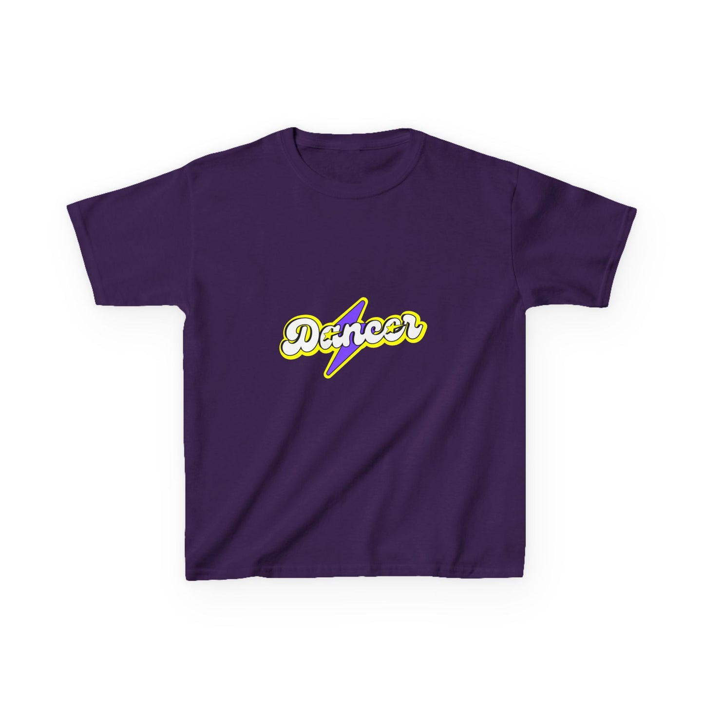 "Dancer" Youth Short Sleeve Tee – Superhero-Inspired Graphic Dance Shirt for Kids and Young Performers