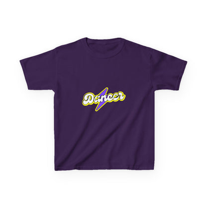 "Dancer" Youth Short Sleeve Tee – Superhero-Inspired Graphic Dance Shirt for Kids and Young Performers