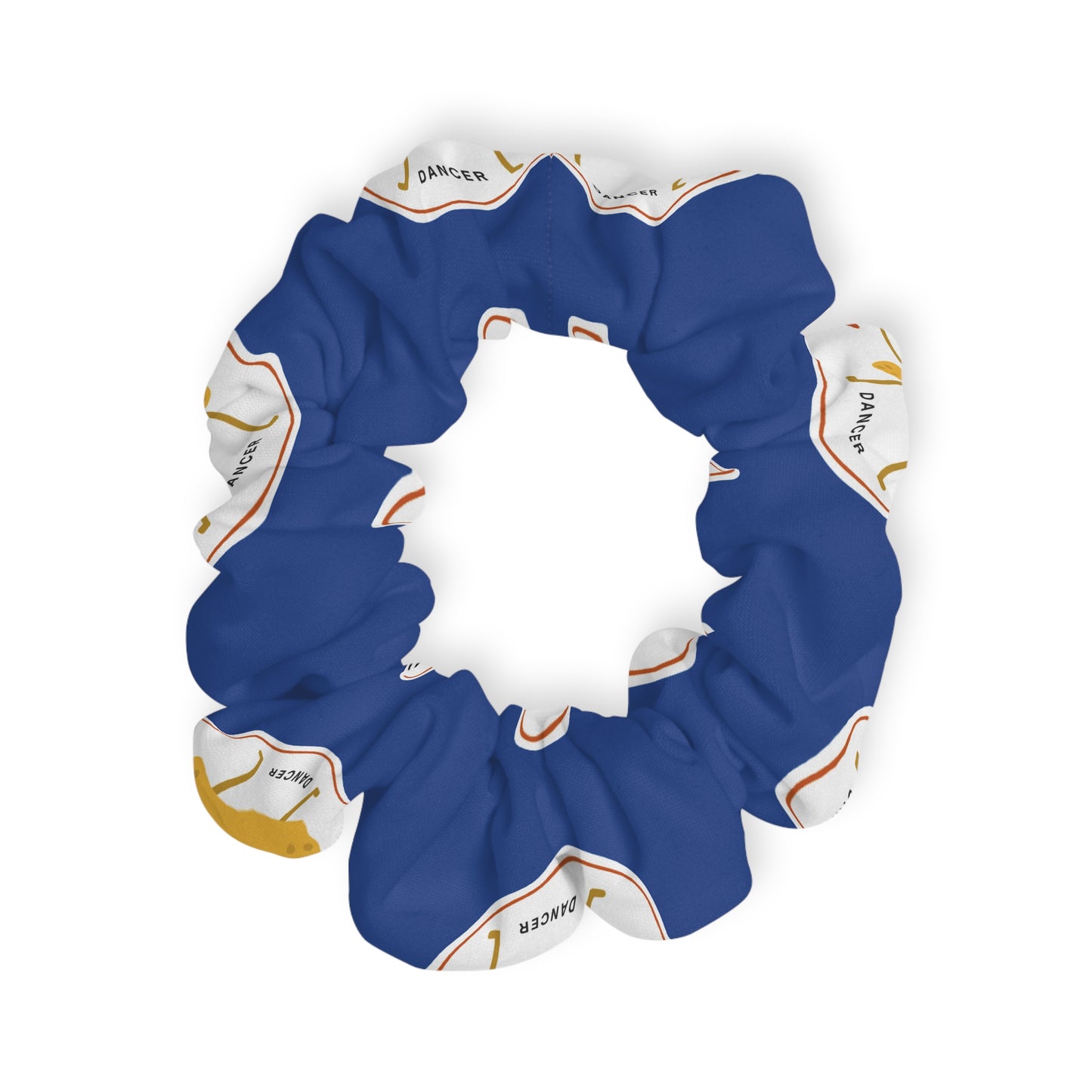 “Nacho Average Dancer” Scrunchie – Funny Dance Pun Hair Accessory with Cute Nacho Graphic