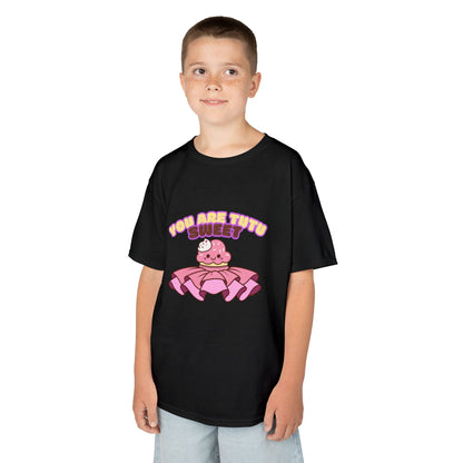 "You Are Tutu Sweet" Youth Short Sleeve Tee – Kawaii Cupcake in Tutu Graphic Dance Shirt for Kids and Ballet Lovers