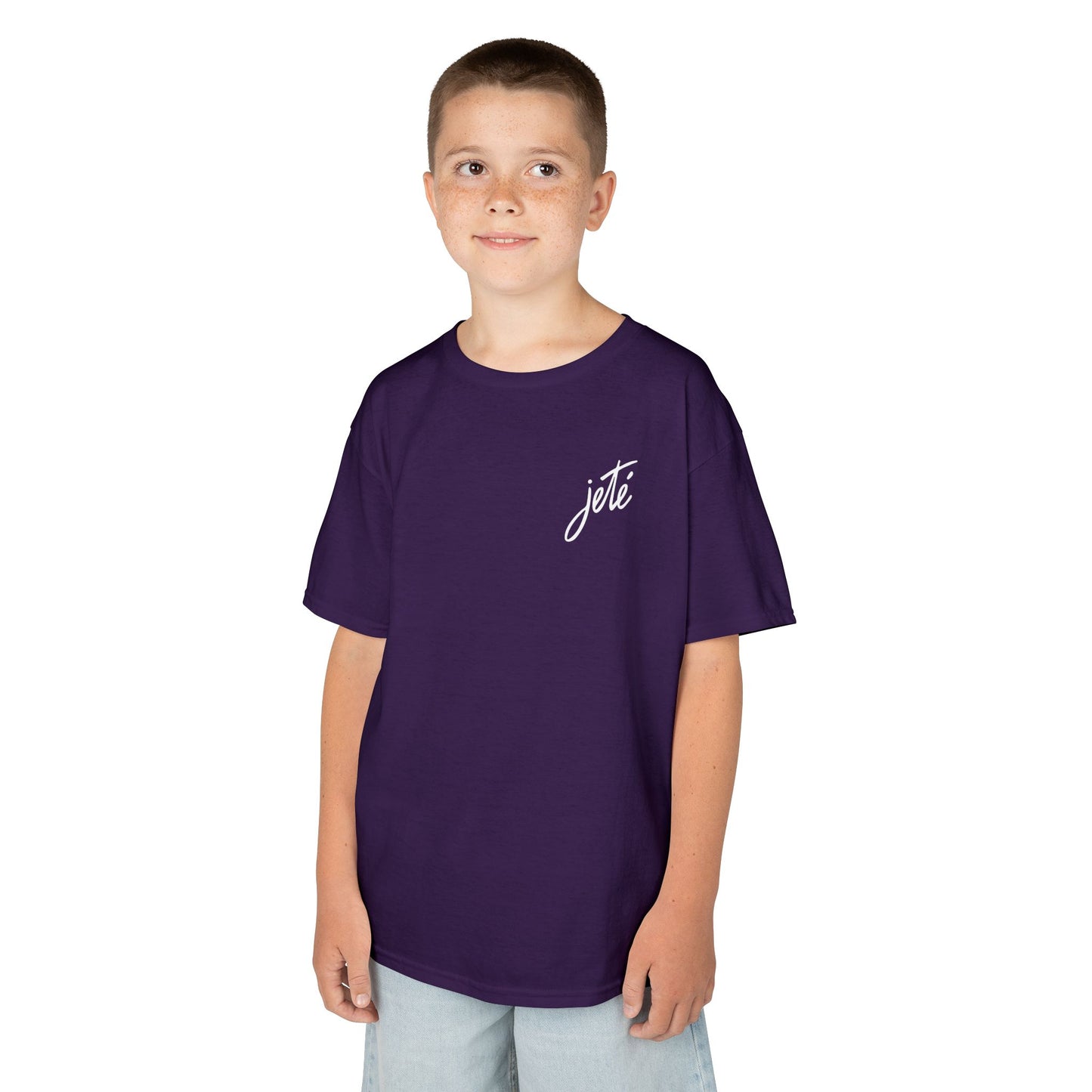 “Jeté” Official  Logo | Ballet & Dance T-Shirt for Kids & Young Dance Enthusiasts - Youth Short Sleeve Tee