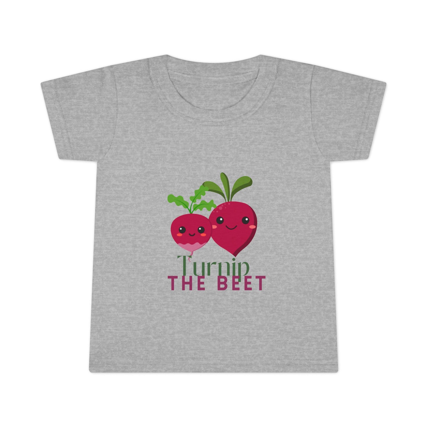 "Turnip the Beet" Toddler Dance T-Shirt – Cute Veggie Graphic Short Sleeve Tee for Kids