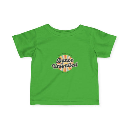 "Dance Unlimited – Potential & Growth" Infant Fine Jersey Tee – Retro Dance Graphic Baby T-Shirt for Inspired Little Performers